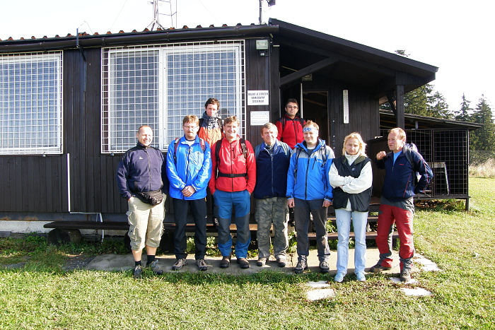 Společné foto před rozchodem