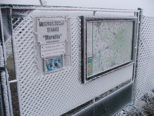 Námraza 16. 12. 2006